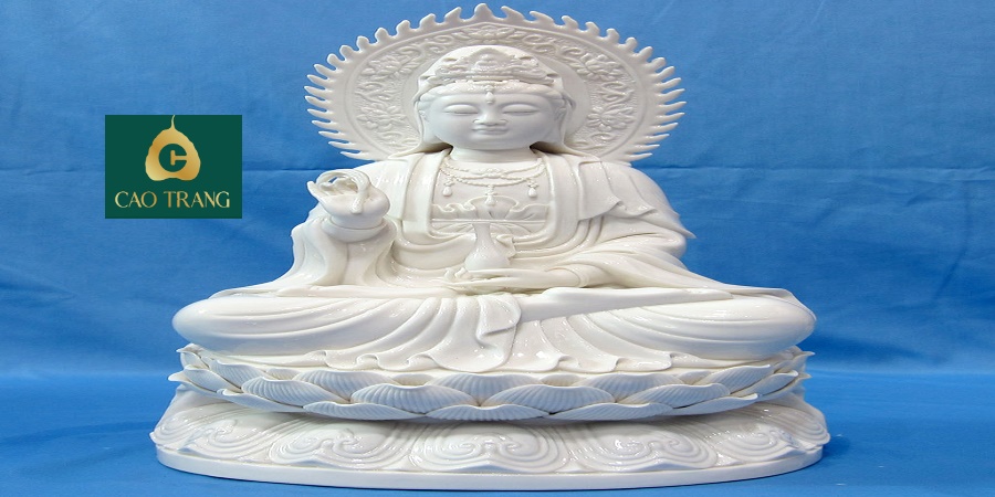 Tượng Quan Âm Ngồi Bằng Đá HCM