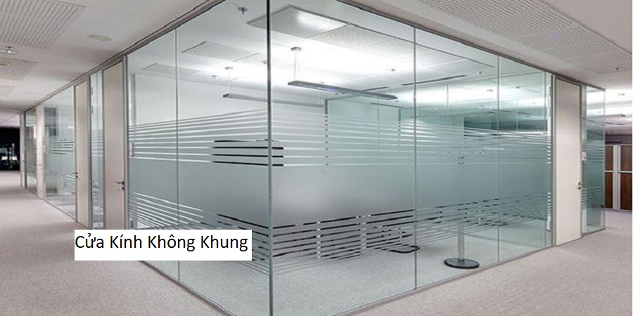 Cửa Kính Không Khung
